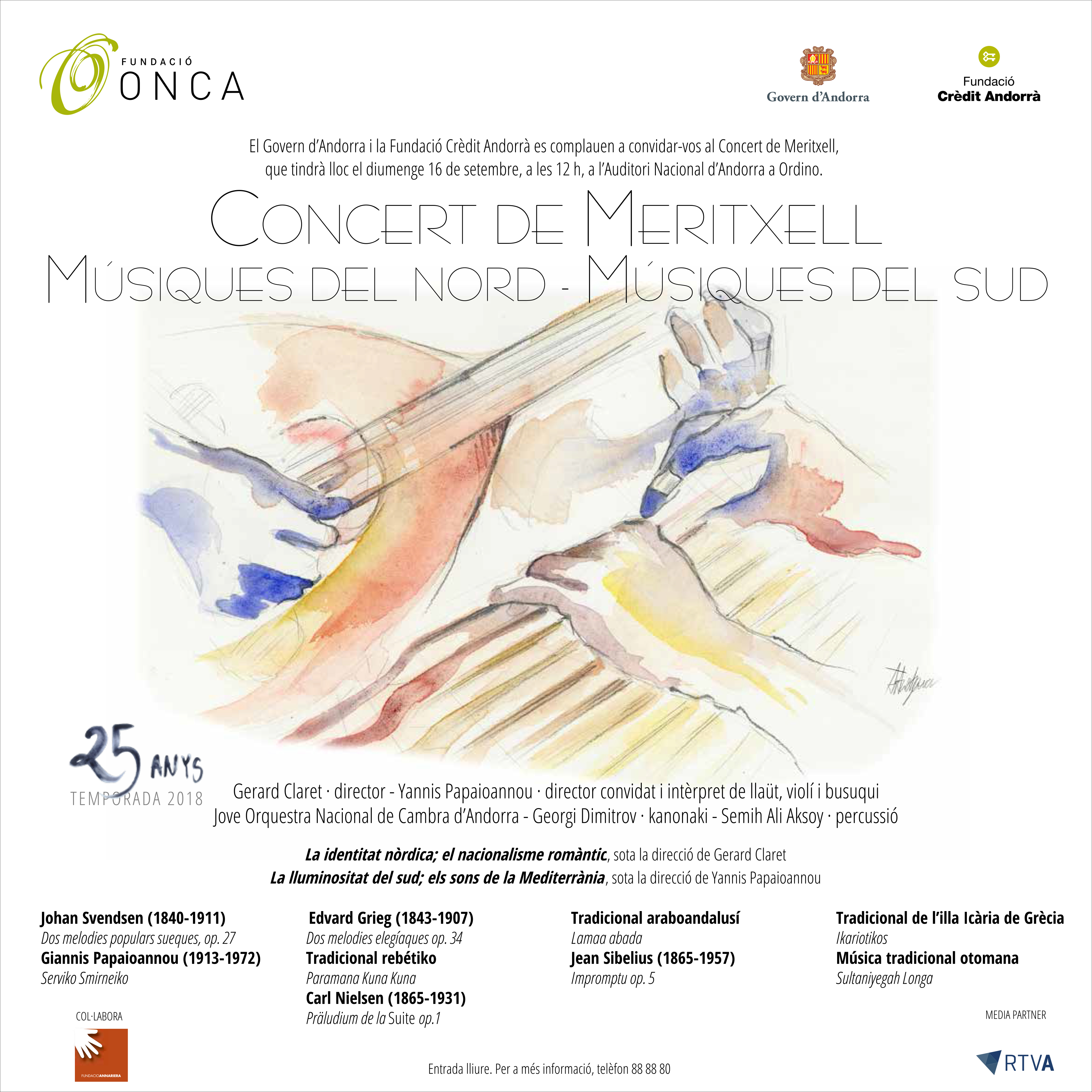 Concert de Meritxell: Músiques del nord – Músiques del sud