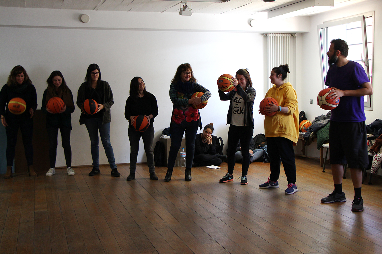 Basket Beat per a una trentena d’educadors socials