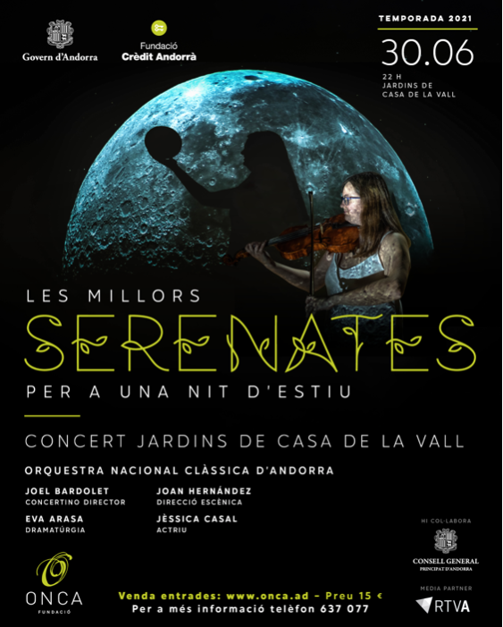 ‘Les millors serenates per a una nit d’estiu’, la nova proposta de la Fundació Orquestra Nacional Clàssica d’Andorra pel Concert Jardins de Casa de la Vall
