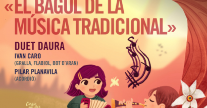 La Funació ONCA cancel·la el concert familiar ‘El bagul de la música tradicional’ del Duet Daura a causa de la situació actual de la pandèmia